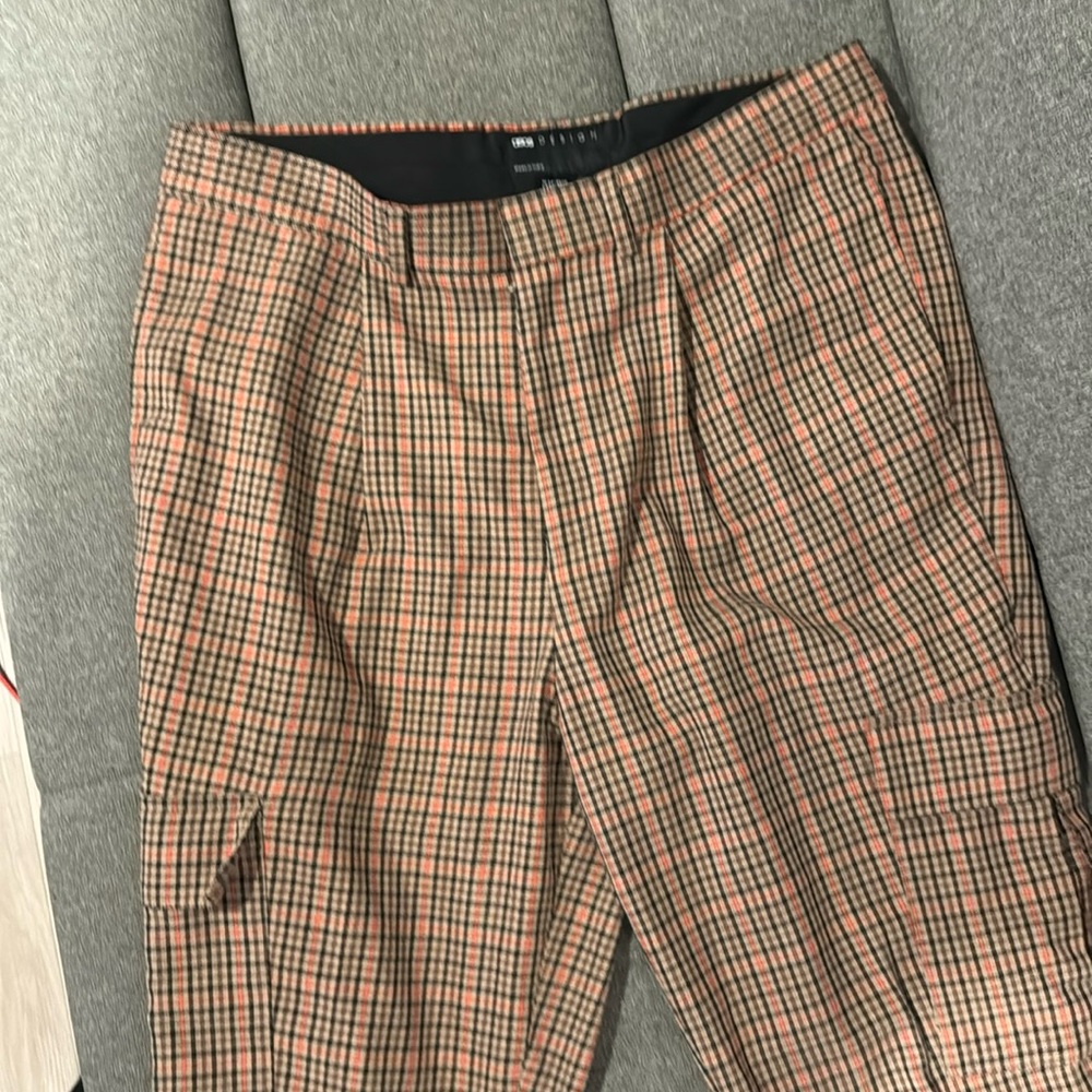 MENS ASOS PLAID PANTS